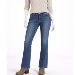 Levis Signature Modern Boot Cut Jeans Womens 34x30 Medium Wash Stretch rodeo